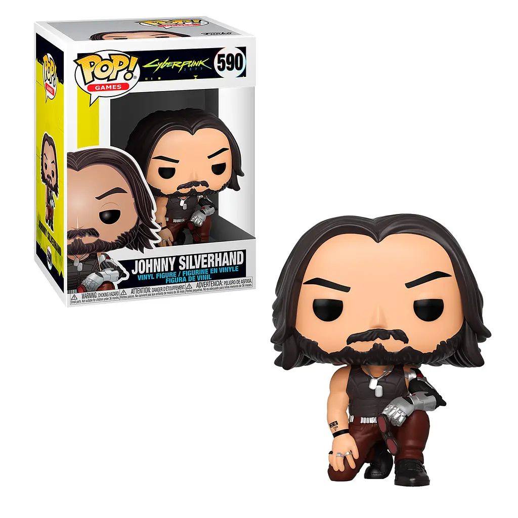 Ігрова фігурка Funko Pop Cyberpunk 2077 Джонні Сільверхен (47161) - фото 2