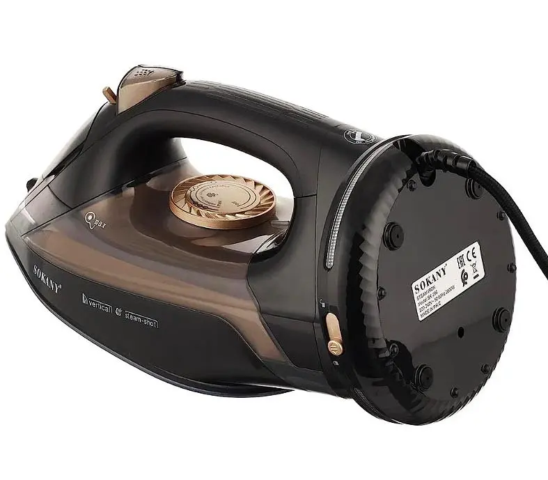 Отпариватель Sokany SK-286 паровой утюг с керамической подошвой 2600 Вт Черный - фото 2