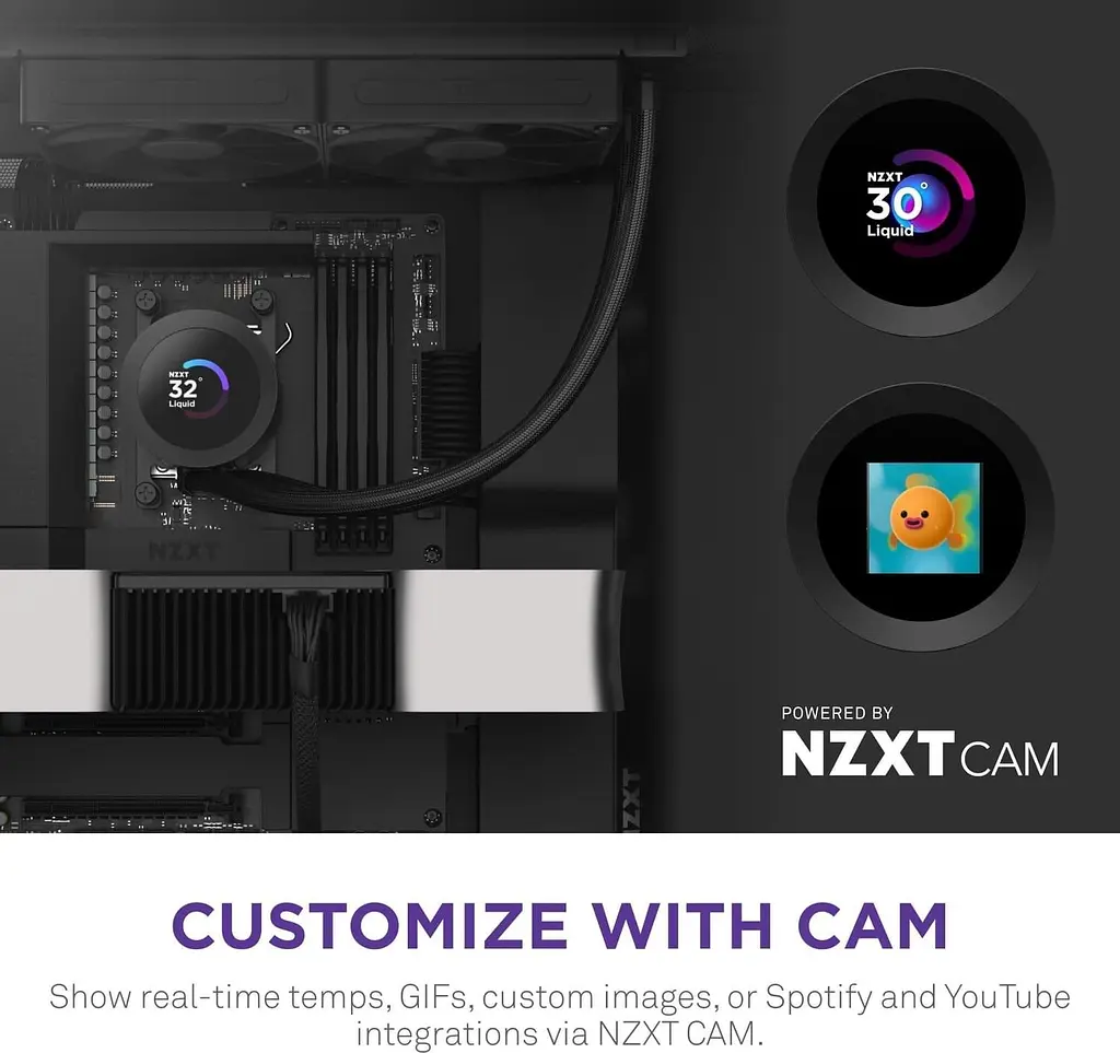 СВО NZXT Kraken Plus 280 Black (RL-KN280-B2) - фото 3