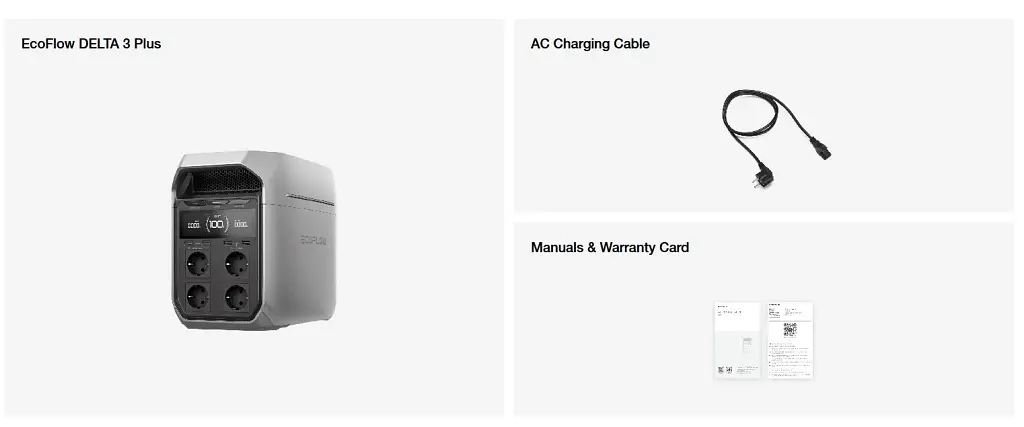 Зарядна станція EcoFlow DELTA 3 Plus 1800W (EFDELTA3P-EU) - фото 5