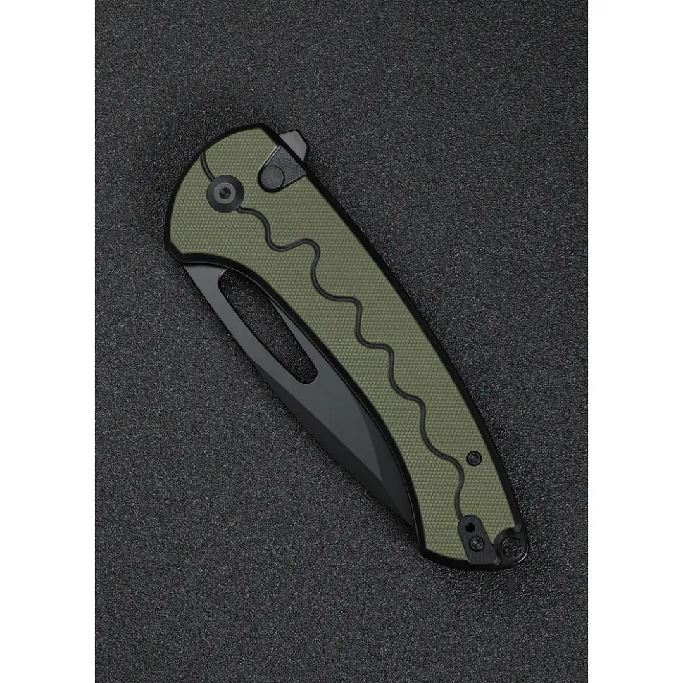 Ніж складаний Sencut Squiggy Black/Green S24082A-2 - фото 11