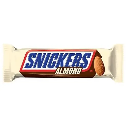 Батончик Snickers Almond з мигдалем 40 г