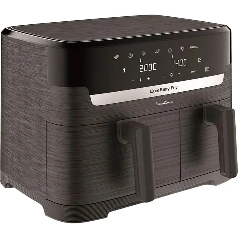 Мультипіч Moulinex Dual Easy Fry 2700 Вт чорна (EZ901H20) - фото 2