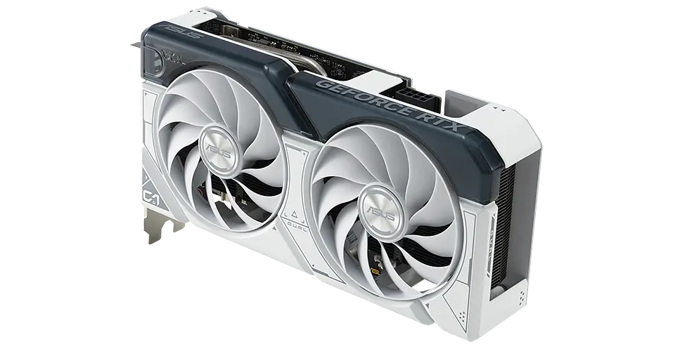 Відеокарта GeForce RTX 4060 Ti 8GB Asus Dual White OC (DUAL-RTX4060TI-O8G-WHITE) Б/В - фото 2