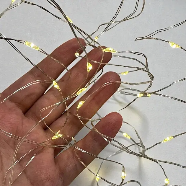 Гірлянда новорічна «Кінський хвіст» 200 LED, 10 ниток по 2 м, XPRO (47713-700_175) - фото 5
