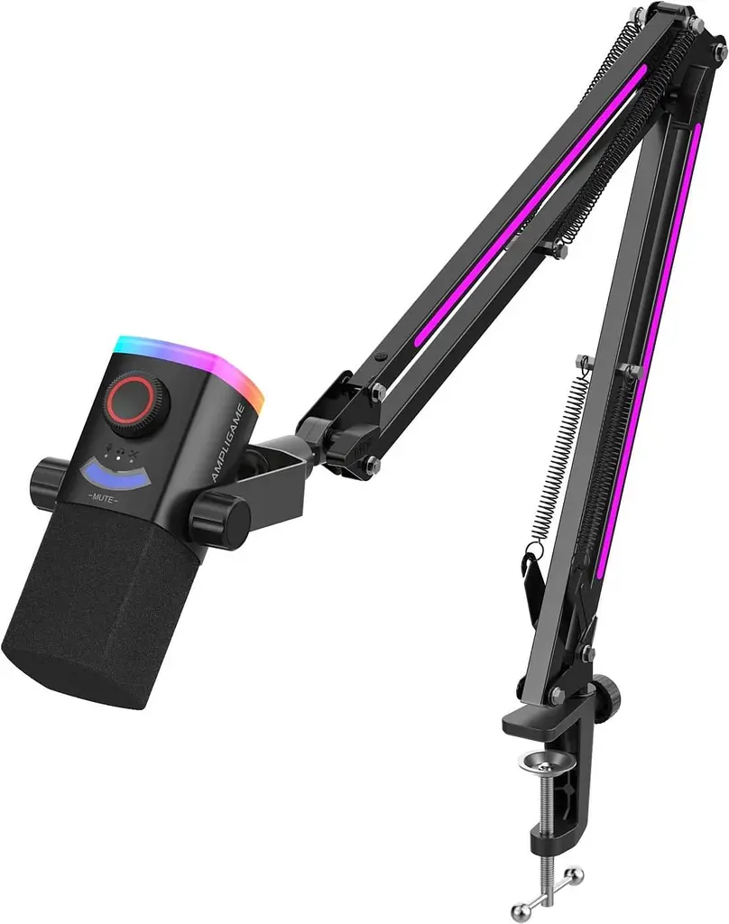 Мікрофон Fifine AM8PROT USB/XLR Black (AM8PROT) - фото 3