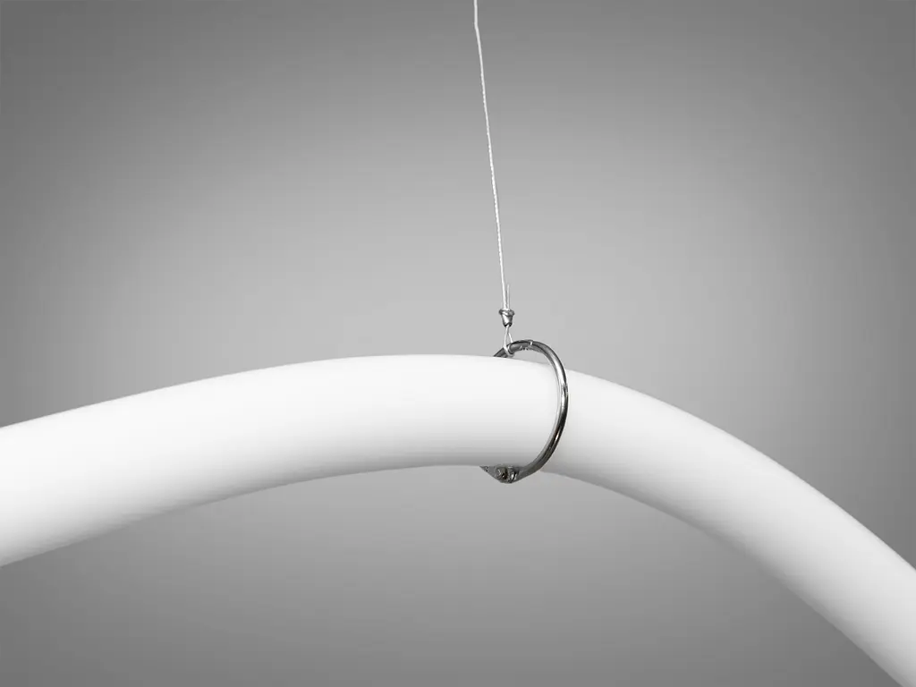 Сучасна світлодіодна люстра шланг потужністю 17 Вт, бронза - фото 4