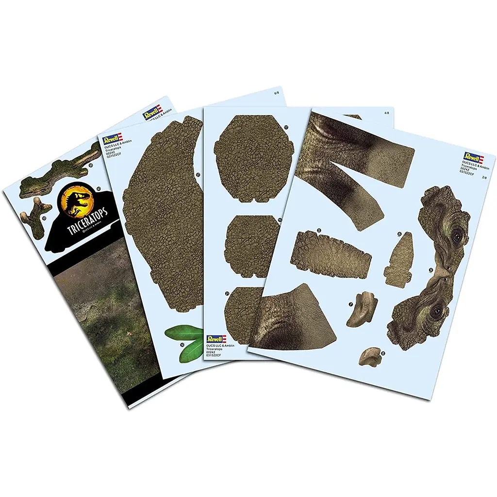 3D пазлы Трицератопс - Парк Юрского периода Jurassic World Dominion Revell 00242 - фото 6