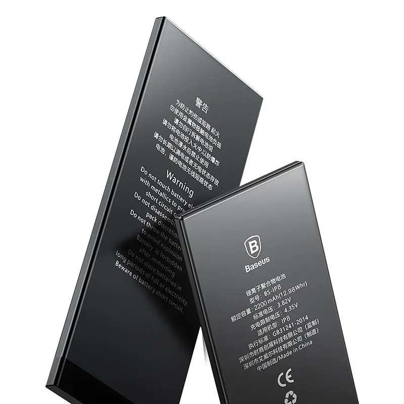 Аккумулятор усиленный Baseus для iPhone 8 батарея повышенной емкости 2200mAh - фото 2