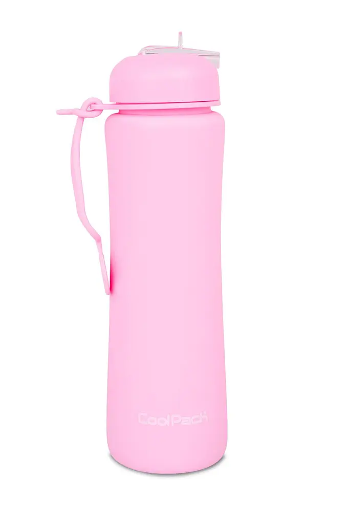 Пляшка COOLPACK Pump Pastel Powder Pink для води 600 мл (Z14647) - фото 4