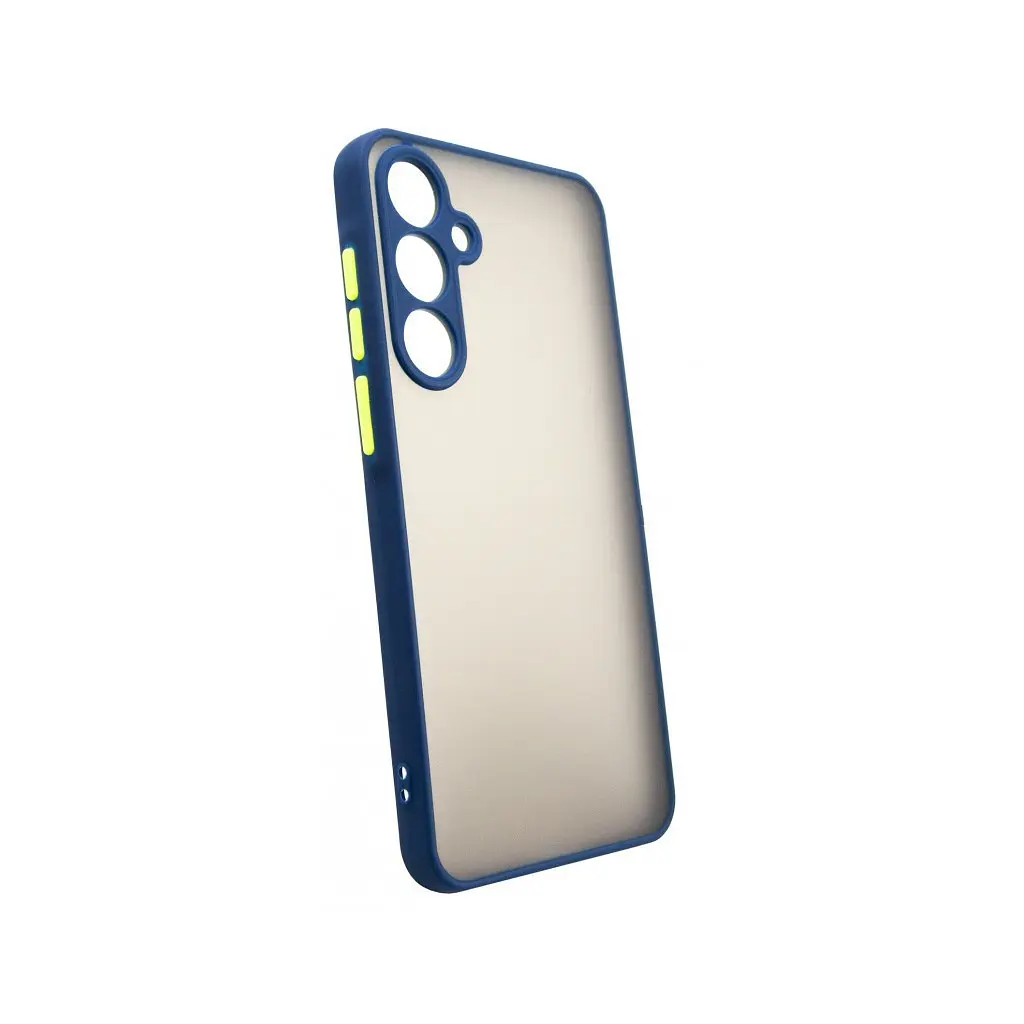 Чохол до мобільного телефона Dengos Matte Samsung Galaxy A55 5G (Blue) (DG-TPU-MATT-143) - фото 2
