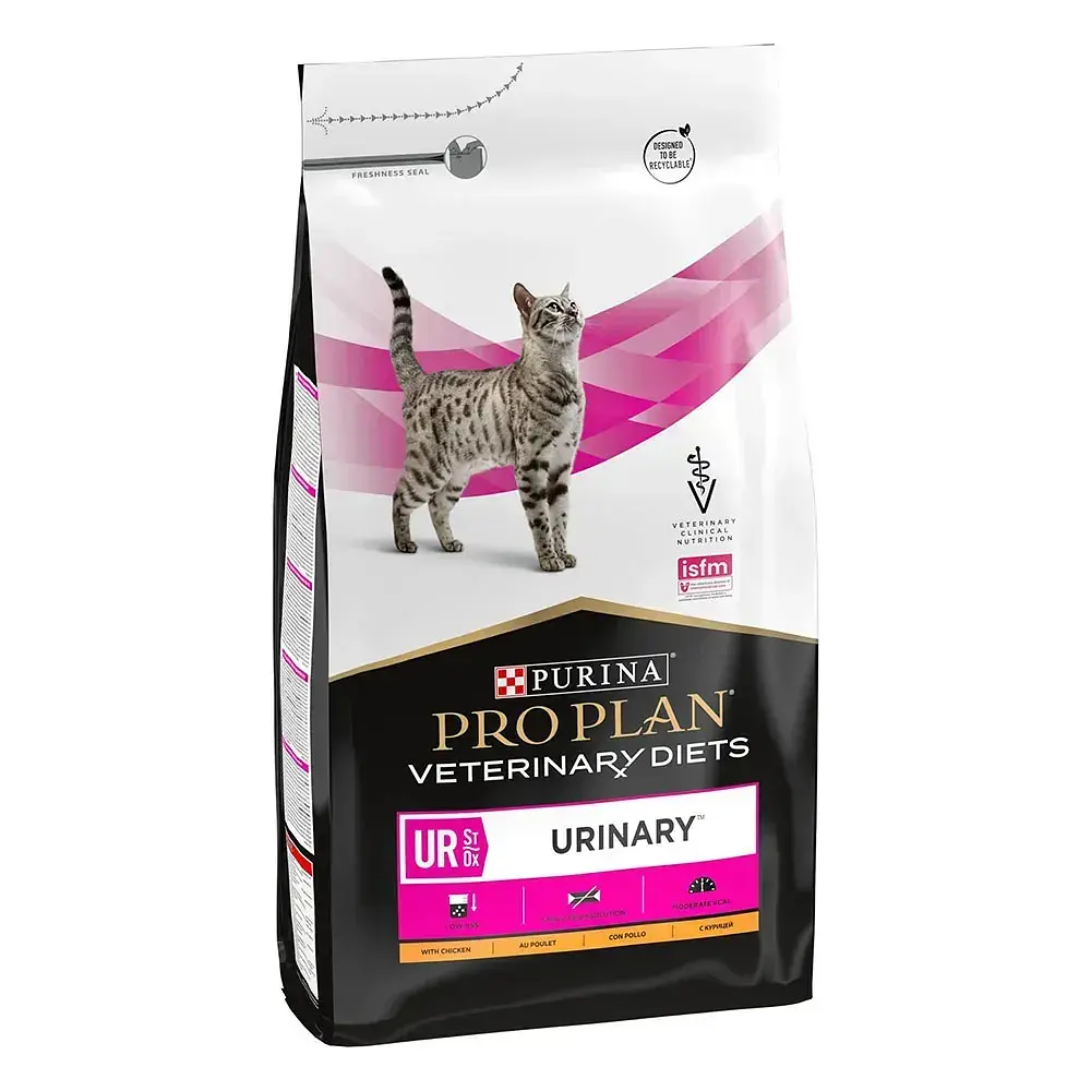 Сухой корм для котів Purina Pro Plan Veterinary Diets UR Urinary 5 кг 12620224 - фото 2