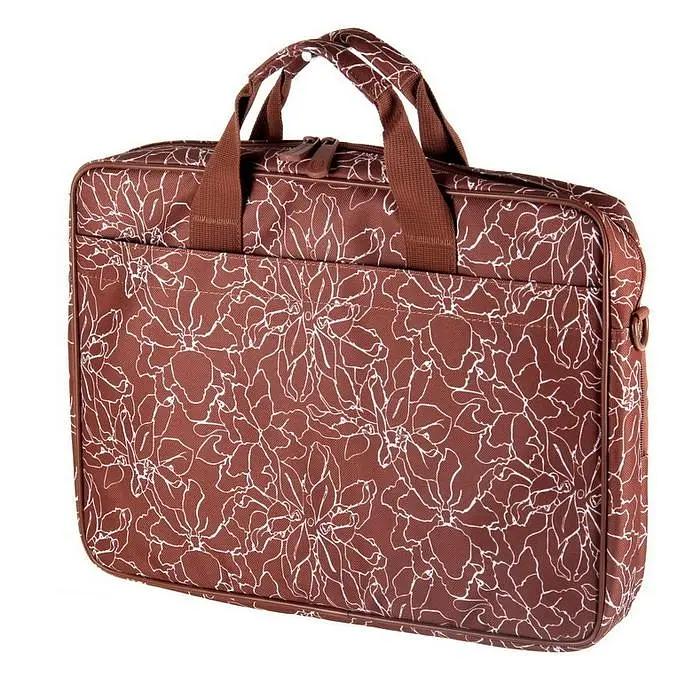 Сумка для ноутбука 16` Continent CC-032, Brownprints, рисунок, нейлон/полиэстер, 38 x 27.5 x 4 см - фото 3