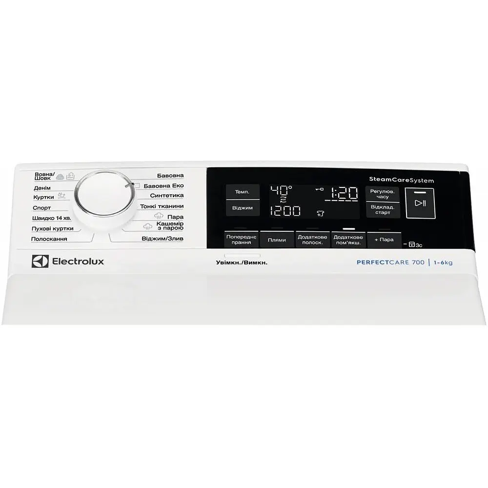 Пральна машина Electrolux EW7TN3362U автоматична - фото 2