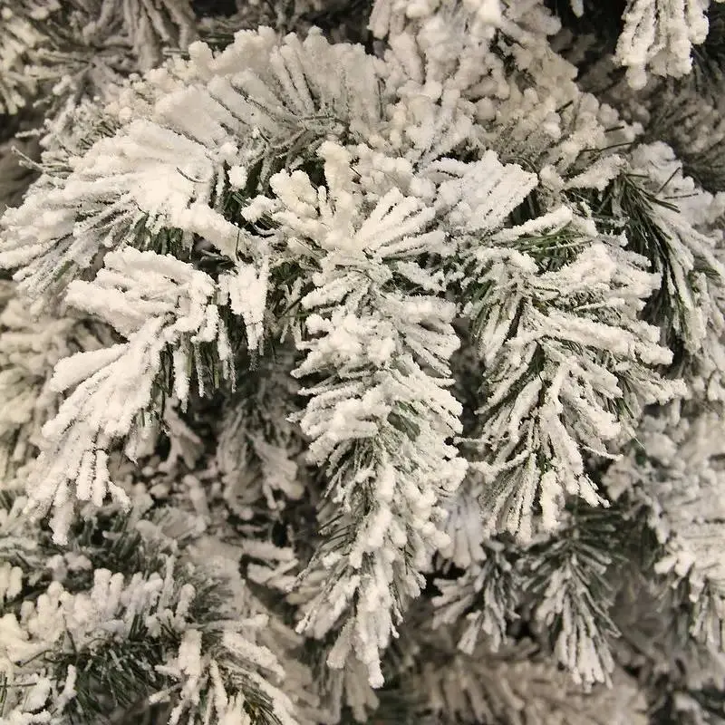 Гірлянда декоративна Black Box Trees Dinsmore Frosted штучна з ефектом покриття снігом 270 см біло-зелена (8718861289053) - фото 2