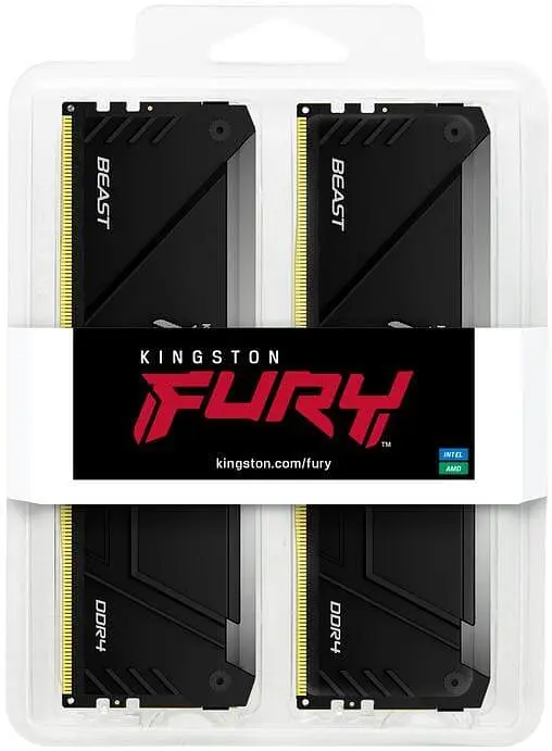 Модуль пам'яті Kingston Fury DDR4 64GB (2x32) Kingston 3600MHz FURY Beast RGB (KF436C18BB2AK2/64) - фото 4