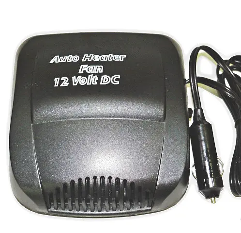 Авто обігрівач салону Піч тепловентилятор від прикурювача Auto Heater Fan 12В 150W чорний
