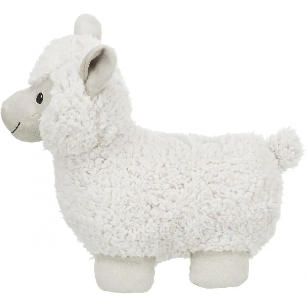 Игрушка Trixie Альпака Be Eco для собак со звуком 26 см плюш/полиэстер - фото 4
