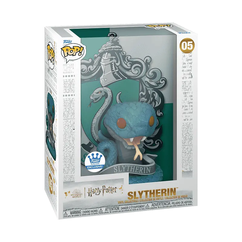 Фігурка Funko Pop Фанко Поп Harry Potter Art Covers Slytherin Гаррі Поттер Слизерин 20 см HP S 05 - фото 2
