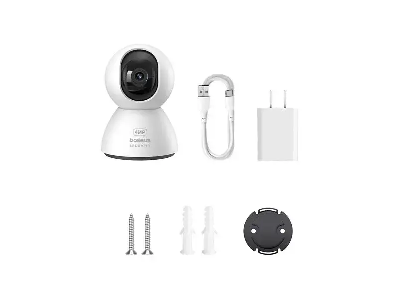 IP-камера відеоспостереження BASEUS Security P1 Indoor 3K White (S0TV012132) - фото 2