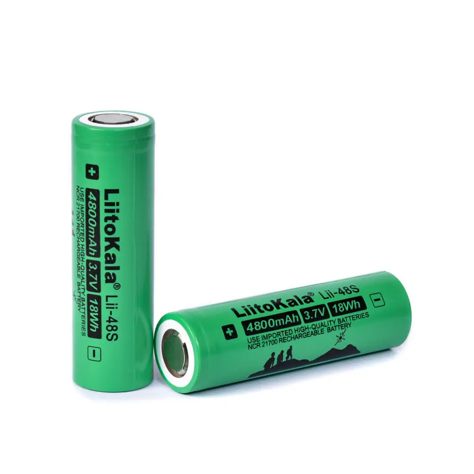 Аккумулятор 21700 LiitoKala 4800mAh Li-ion (Lii-48S) - фото 2