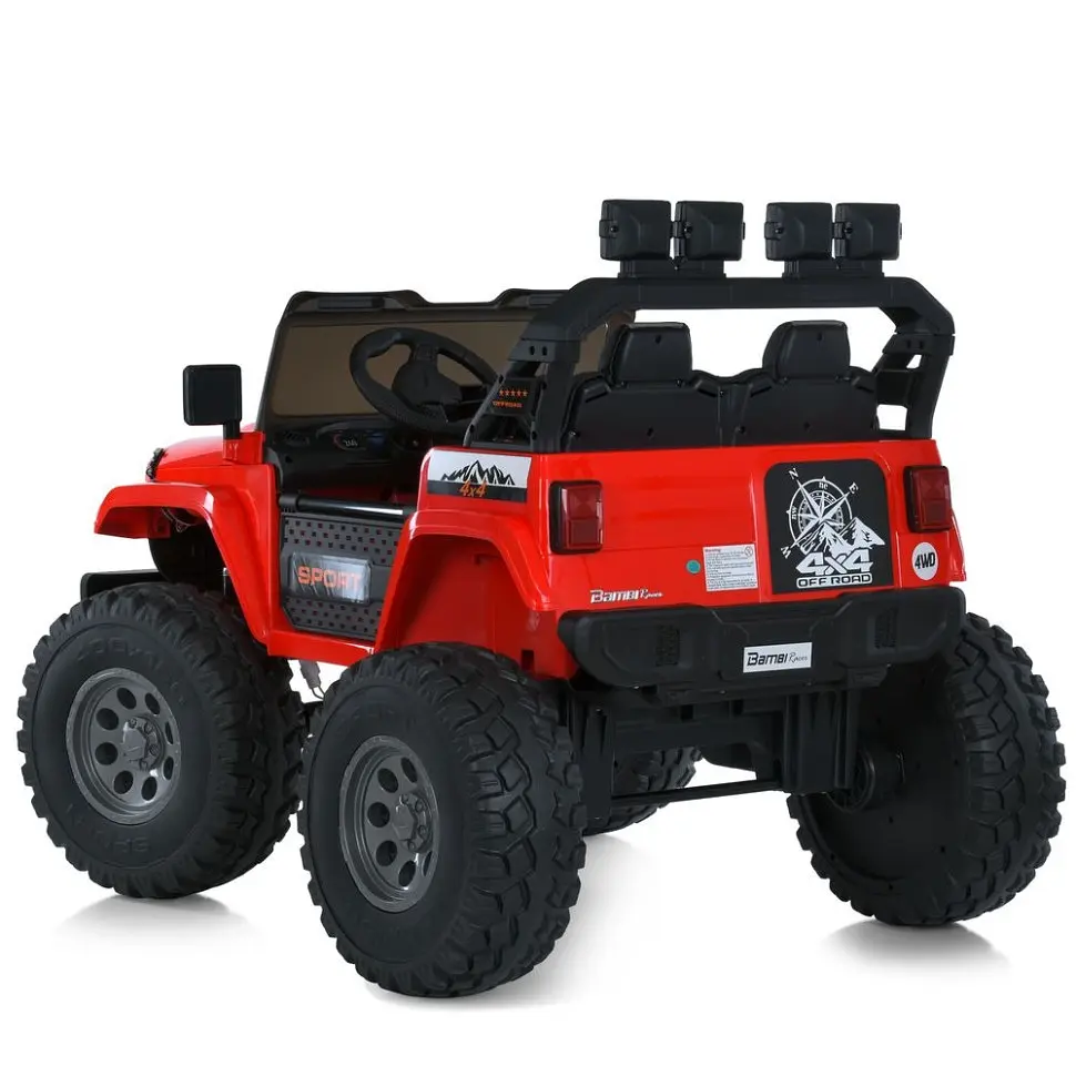Детский электромобиль Bambi Джип M 6204EBLR-3 24V до 60 кг - фото 2