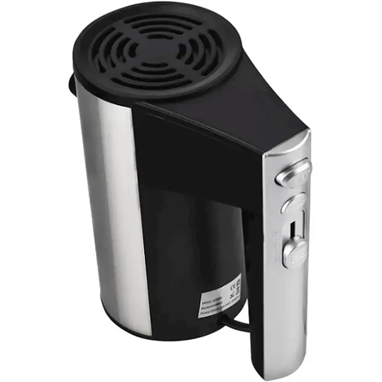 Ручной миксер на подставке кухонный XPRO R-6629А 5 скоростей 2 насадки черный (41025-R-6629А) - фото 3