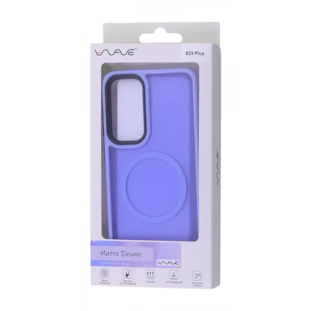 Чохол WAVE Matte Insane Case with Magnetic Ring Samsung Galaxy S23 Plus - фото 2
