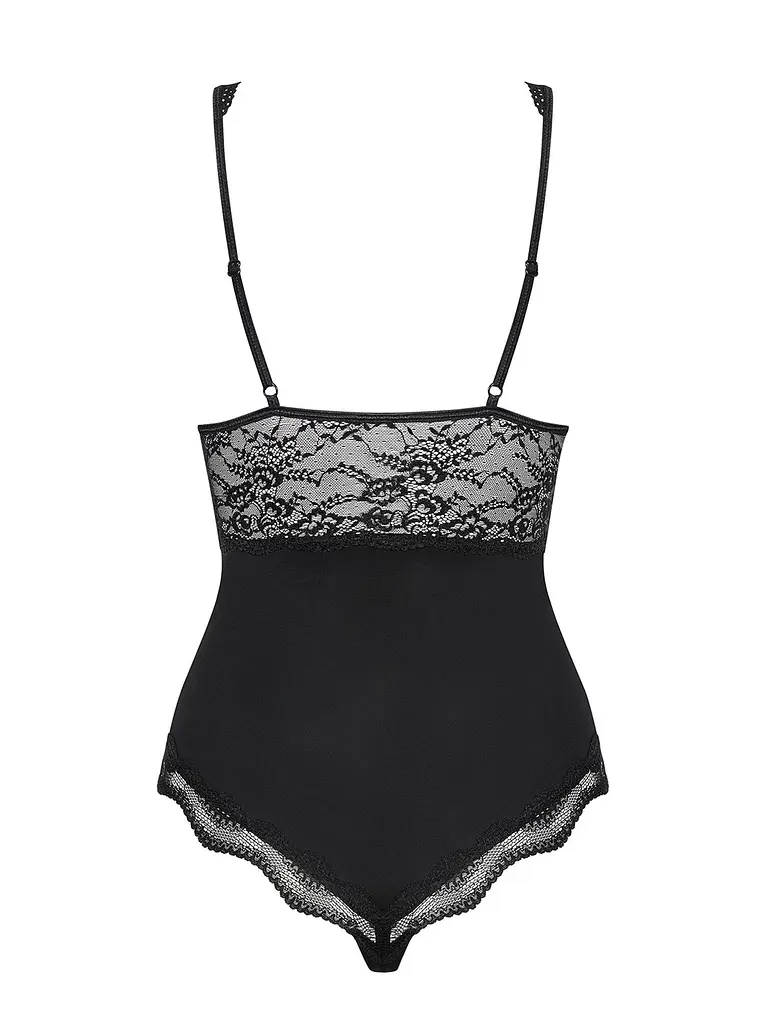 Боді Obsessive Luvae S/M чорний - фото 6