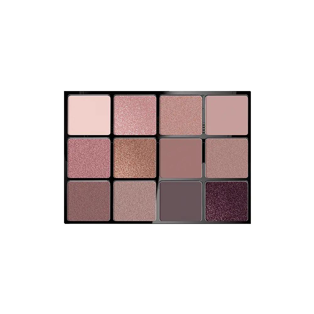 Палетка теней для век Eveline All In One, тон 2 (Rose), 12 шт., 12 г (LMKCIE12RO) - фото 3