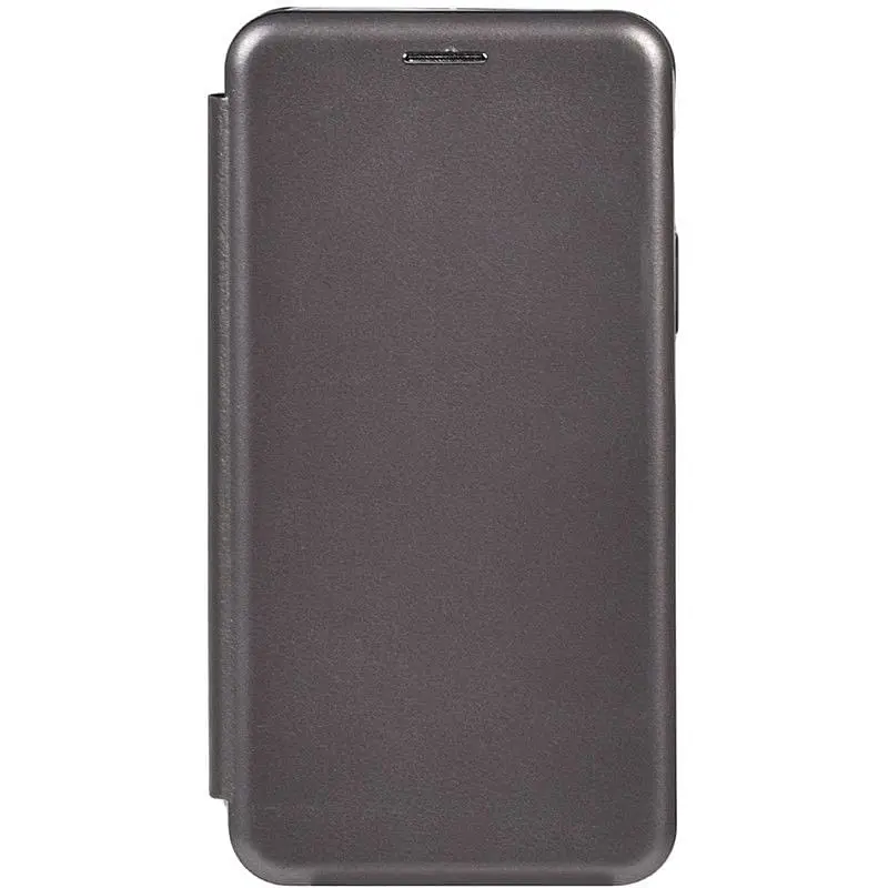 Чохол-накладка Toto Book Rounded Leather Case Apple iPhone 12 Mini Grey - фото 2