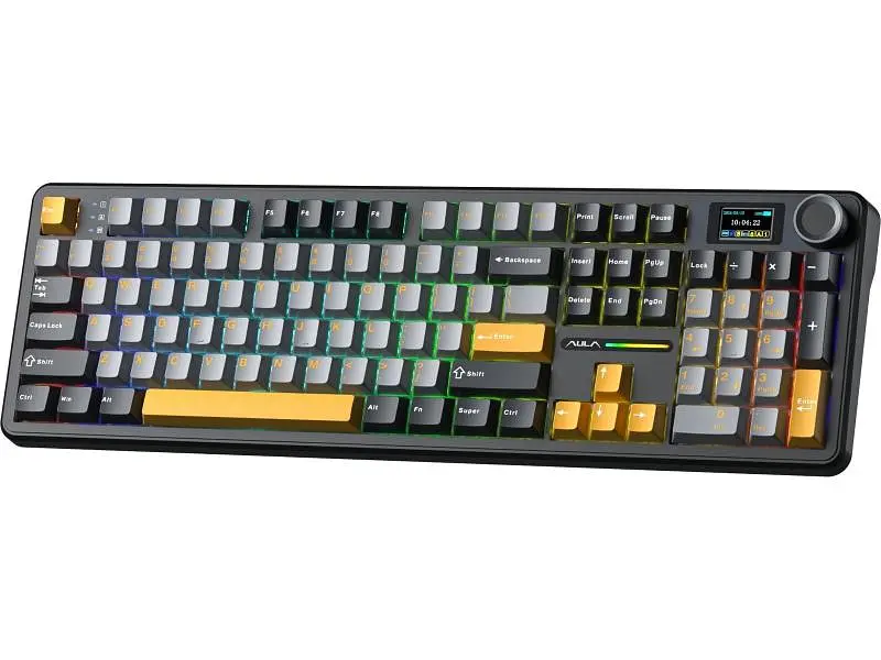 Клавіатура Aula F108 Pro Black/Gray (6978080501295) - фото 2