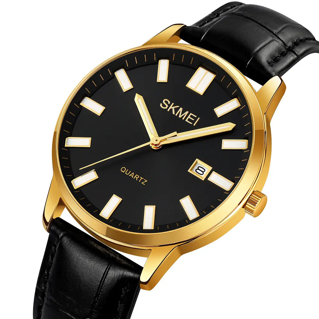 Наручний годинник чоловічий 2252GDBK Gold-Black Skmei acs0030108 - фото 2