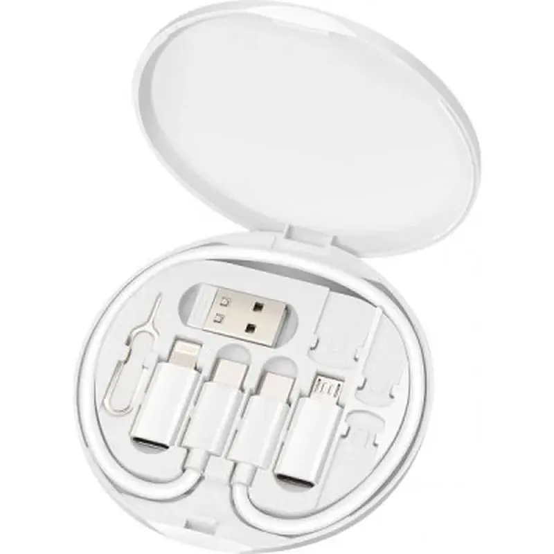 Перехідник USB charging cable set Treasure box 0.28m Maxxter (UB-SET)