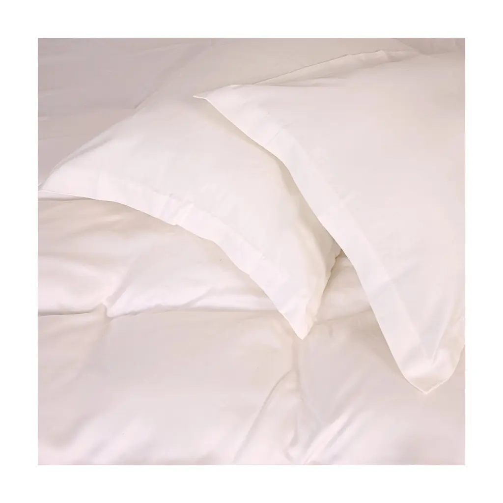 Постільна білизна MirSon Tencel №01 White 143х210 полуторний (2200009368486) - фото 3