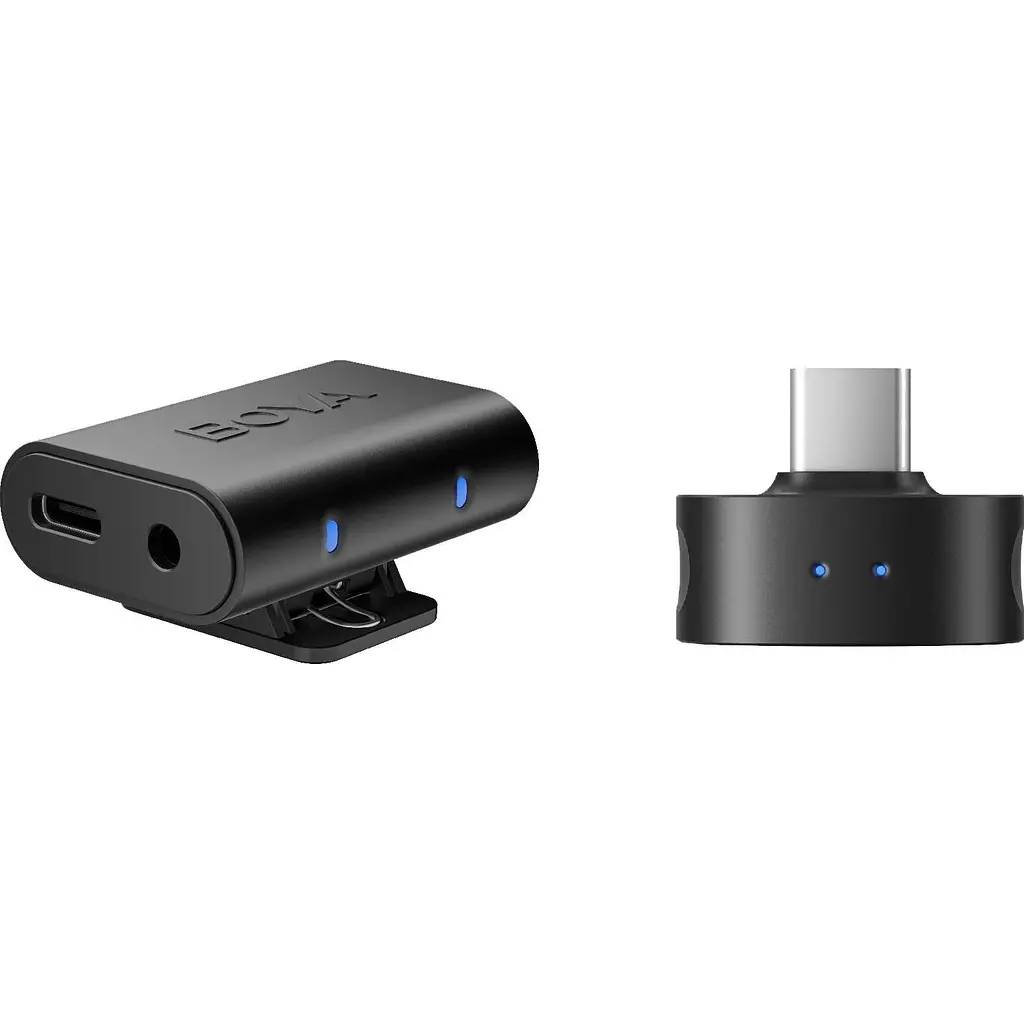 Микрофонная радиосистема Boya Magic 03 USB-C with 2 TX + 1 RX + 1 TRS Black [157245] - фото 5