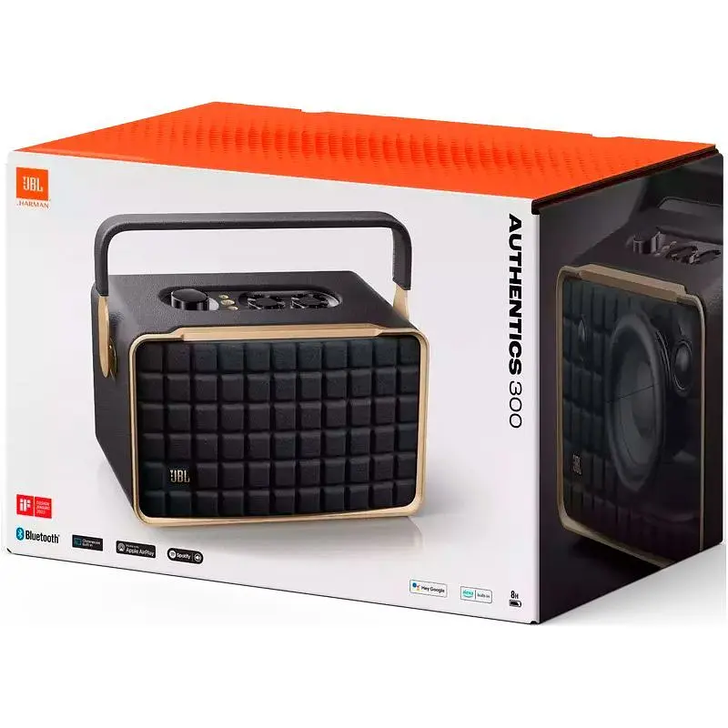 Акустична система JBL Authentics 300 (JBLAUTH300BLKEP) [103302] - фото 12
