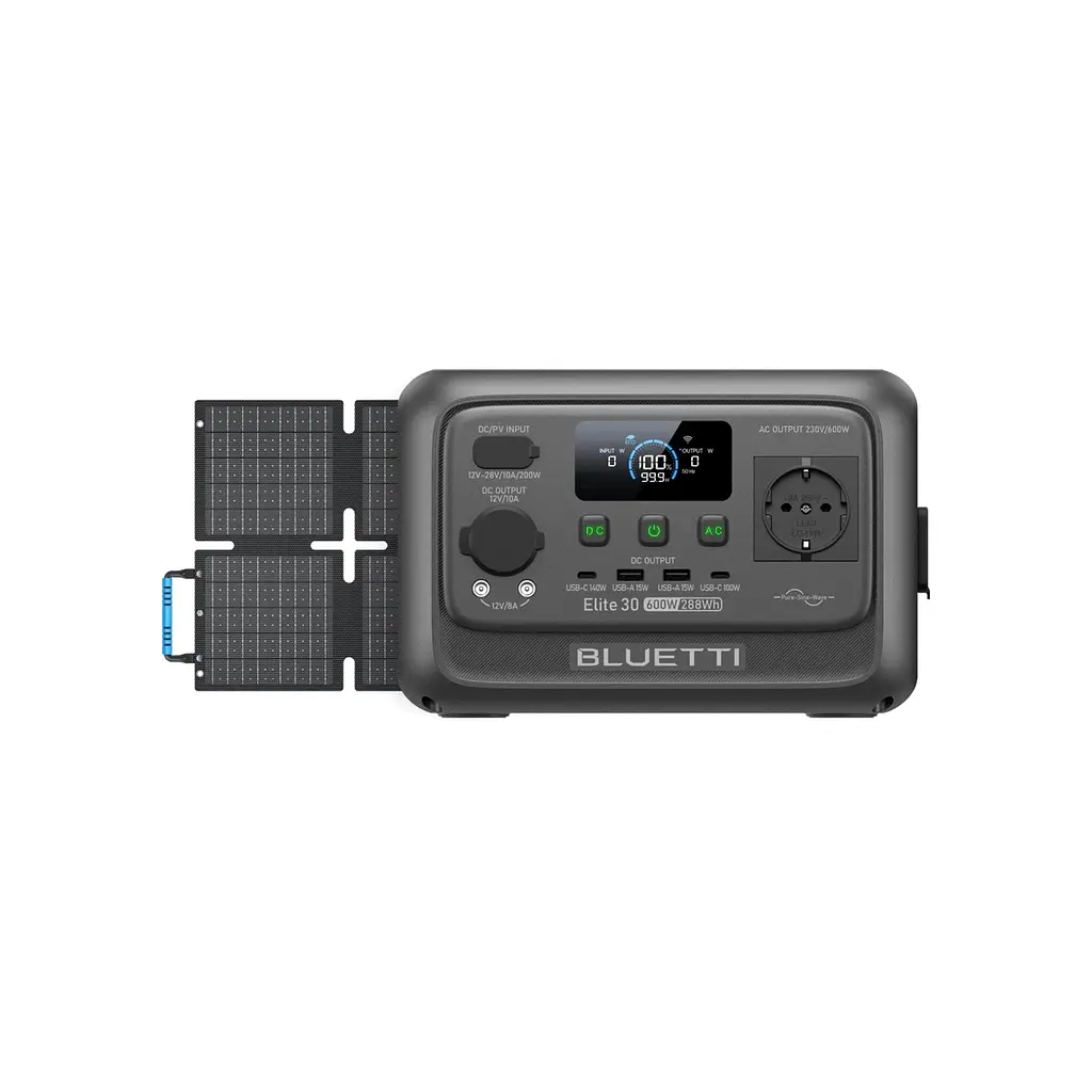 Зарядна станція BLUETTI Elite 30 V2, 600W, 288Wh (EL30V2) - фото 6