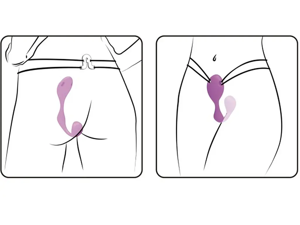 Вібратор Adrien Lastic Mr Hook 12 см пурпурний - фото 6