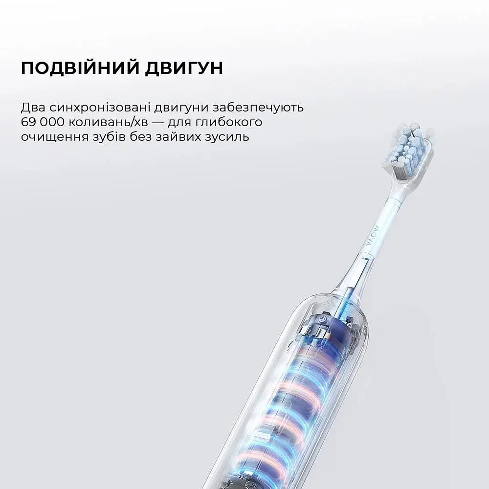 Зубная электрощетка Mova Fresh Pro Silver (ATB15A-SIL) - фото 4