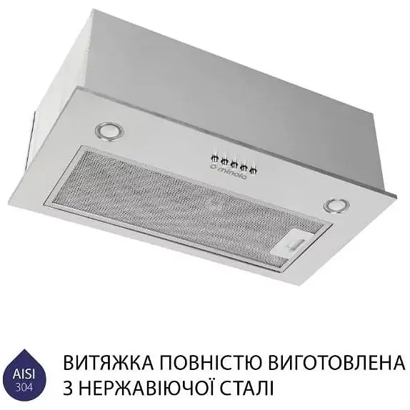 Витяжка вбудована Minola HBI 5227 I 700 LED - фото 3