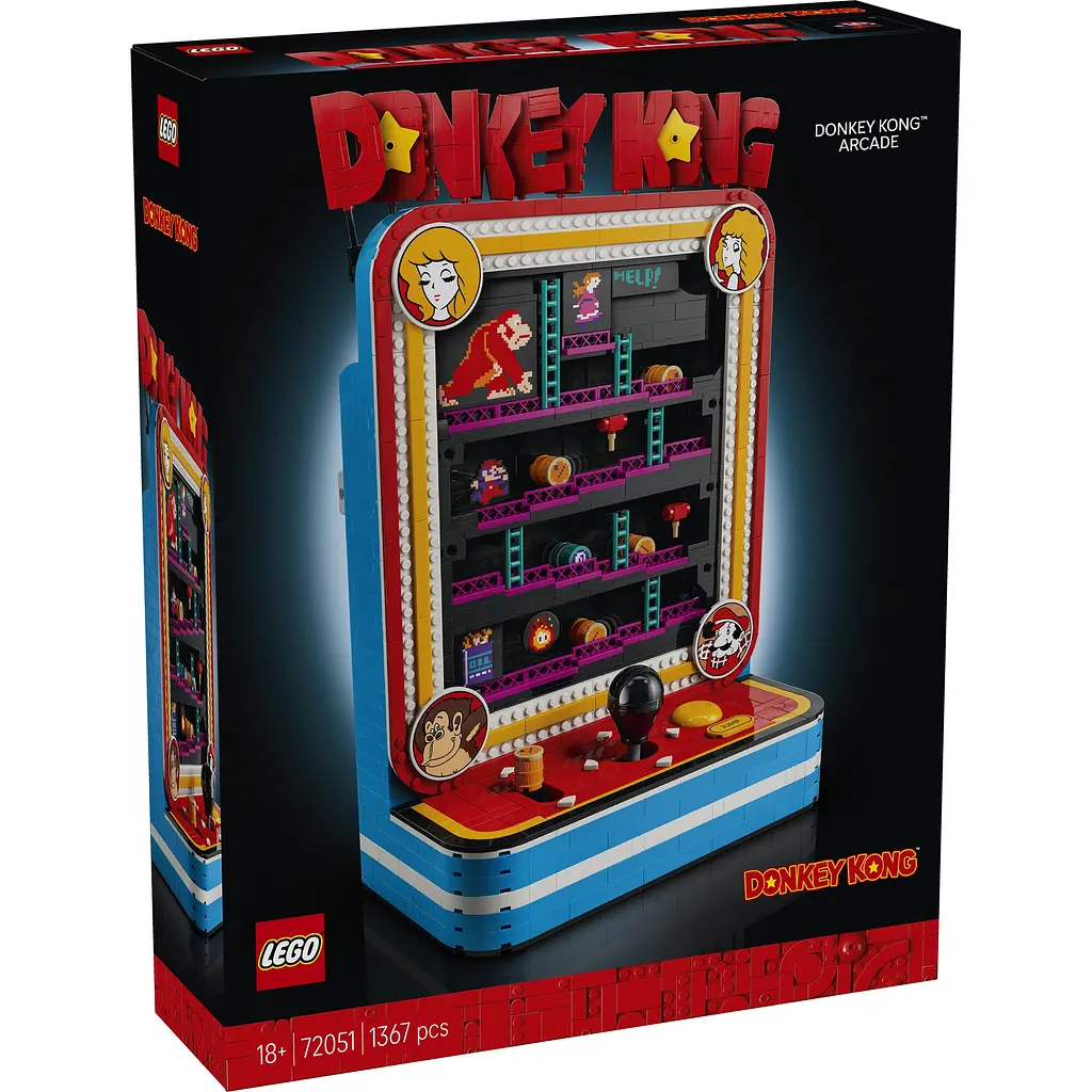 Конструктор LEGO Super Mario Аркадна гра Donkey Kong™ V29 1371 ел. (72051) - фото 4