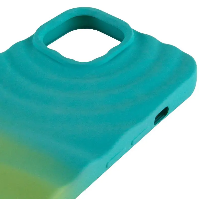Чохол TPU ColorWave для Apple iPhone 12 Pro / 12 (6.1) Marine Green / Mint - фото 4