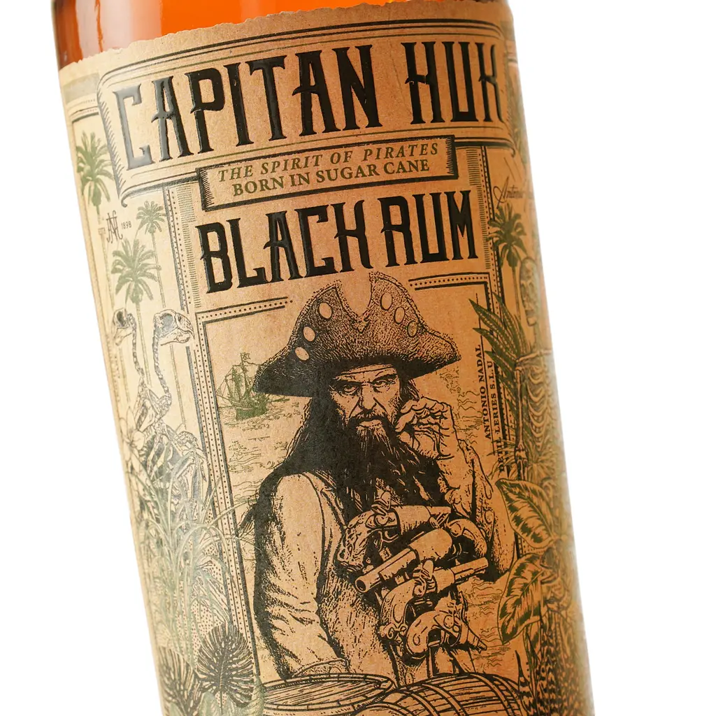 Ром Capitan Huk Black 37.5% 1 л - фото 5