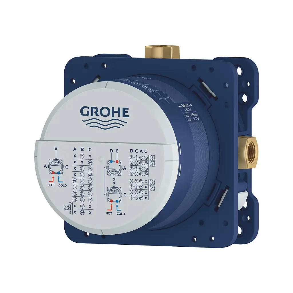 Душова система прихованого монтажу Grohe Eurocube 26415SC3, Хром - фото 6