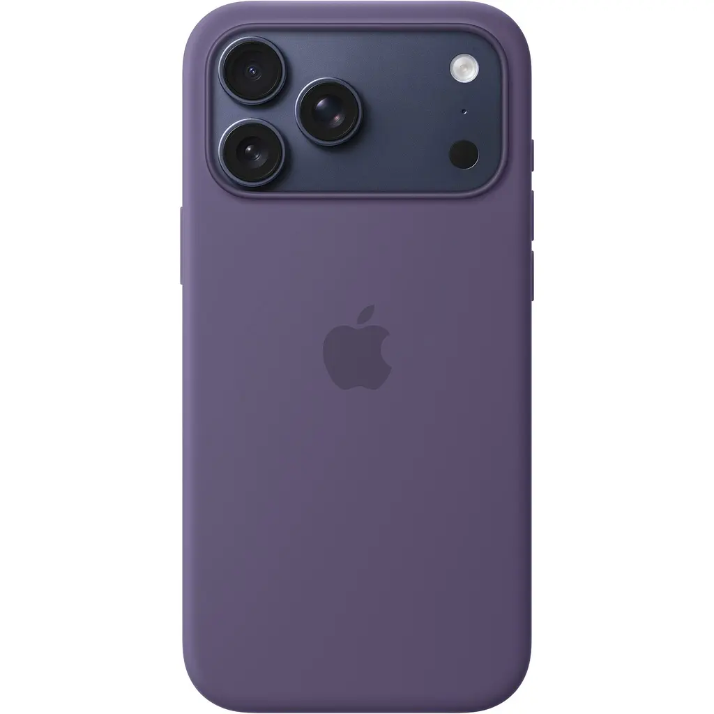 Чохол Silicone Case with Button, Animation & MagSafe для Apple iPhone 17 Pro Max Purple Frog AAA [153246] - фото 3