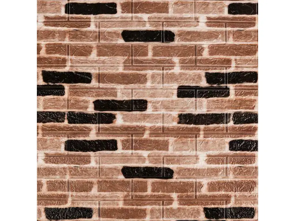 Панель стінова 3D STICKER WALL 700 * 770 * 2мм (346-2) Класична цегла SW-00001915 - фото 2