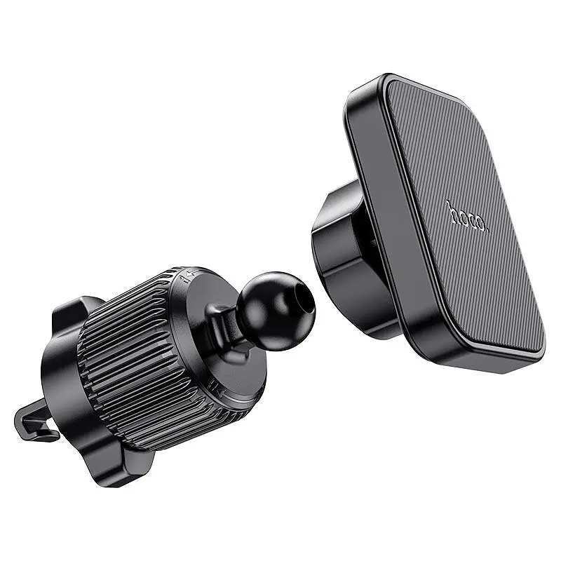 Автотримач для телефона Hoco H32 Cheetah magnetic car holder air outlet чорний - фото 3