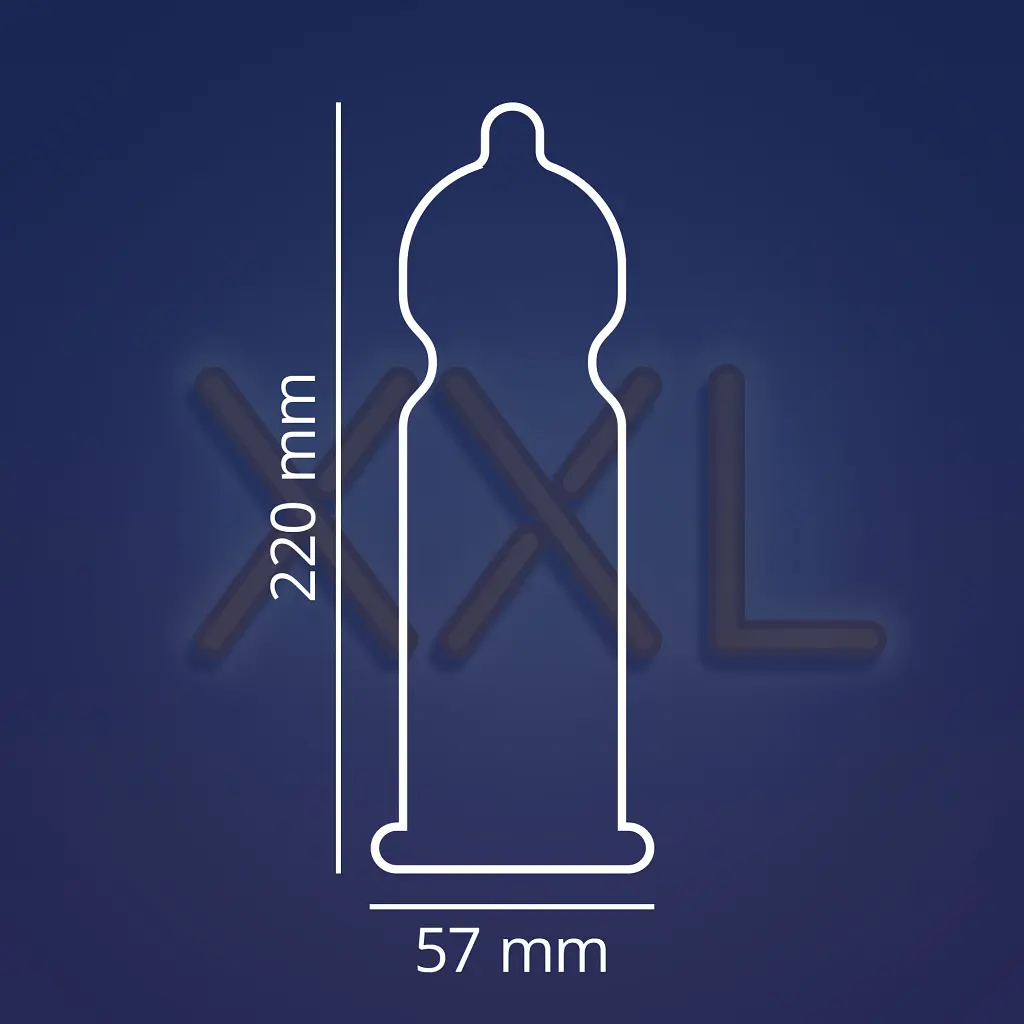 Презервативи Contex Extra Large збільшеного розміру з силіконовою змазкою 12 шт. (5060040302231) - фото 4