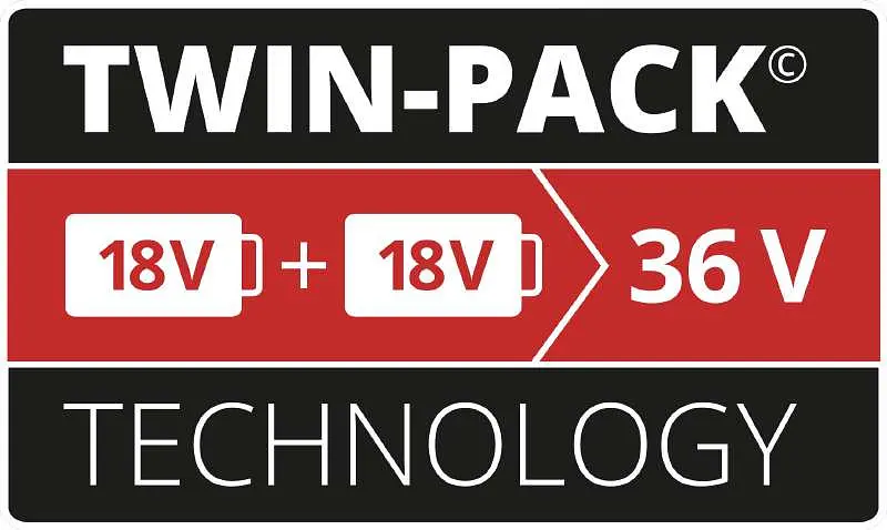 Набор аккумуляторов и зарядных устройств Twincharger Kit PXC 2х18В Einhell hoz0014270 - фото 9